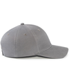 Brushed Cotton Twill Cap GRAPHITE rside