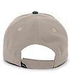 Brushed Cotton Twill Cap KHAKI/HUNTER Back