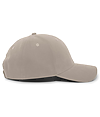 Brushed Cotton Twill Cap KHAKI rside