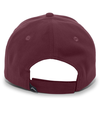 Brushed Cotton Twill Cap MAROON Back