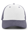 Brushed Cotton Twill Cap WHITE/GRAPHITE/GRAPHITE Front