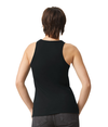 CVC Womens Racerneck Tank BLACK Back