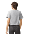 Fine Jersey Womens Boxy Tee HEATHER GREY (90C/10P) Back