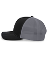 Contrast Stitch Trucker BLACK/GRAPHITE/BLACK lside