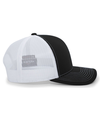 Contrast Stitch Trucker BLACK/WHITE/BLACK rside