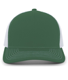 Contrast Stitch Trucker DARK GREEN/WHITE/DARK GREEN Front