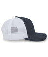 Contrast Stitch Trucker NAVY/WHITE/NAVY rside