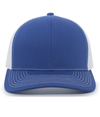 Contrast Stitch Trucker ROYAL/WHITE/ROYAL Front