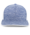 Aggressive Heather Trucker Cap ROYAL HTHR/WHT/ROYAL HEATHER Front