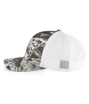 Mossy Oak Trucker Snapback Cap ELEMENTS MANTA/WHITE lside