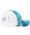 Mossy Oak Trucker Snapback Cap WAKEFORM EQUATOR/WHITE rside