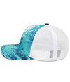 Mossy Oak Trucker Snapback Cap WAKEFORM EQUATOR/WHITE lside