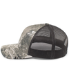 Mossy Oak Trucker Snapback Cap WAKEFORM GALT/LIGHT CHARCOAL lside
