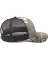 Mossy Oak Trucker Snapback Cap WAKEFORM GALT/LIGHT CHARCOAL rside