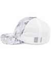 Mossy Oak Trucker Snapback Cap WAKEFORM HAILSTONE/WHITE lside