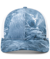 Mossy Oak Trucker Snapback Cap WAKEFORM HGH SEAS/WHITE Front