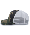 Camo Snapback Trucker ARMY/WHITE/ARMY lside