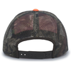 Camo Snapback Trucker BLAZE/BREAK UP COUNTRY/BLAZE Back