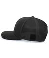 Heather Trucker Snapback BLACK HTHR/BLACK/BLACK HEATHER lside