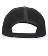 Heather Trucker Snapback GREY HTHR/BLACK/GREY HEATHER Back