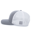 Heather Trucker Snapback GREY HTHR/WHITE/GREY HEATHER lside