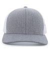Heather Trucker Snapback GREY HTHR/WHITE/GREY HEATHER Front