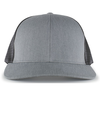Trucker Flexfit Snapback HTHR GREY/LT CHAR/HEATHER GREY Front