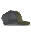 Trucker Flexfit Snapback MOSS/GRAPHITE/MOSS rside