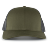 Trucker Flexfit Snapback MOSS/GRAPHITE/MOSS Front