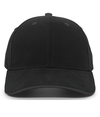 Brushed Twill Cap BLACK/CHARCOAL Front