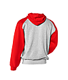 Athletic Fleece Sport Hood OXFORD/RED BACK