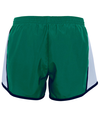 Girl Pulse Short DARK GREEN/WHITE/BLACK Back