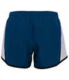 Ladies Junior Fit Pulse Short NAVY/WHITE/BLACK Back