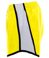 Ladies Junior Fit Pulse Short POWER YELLOW/WHITE/BLACK Side