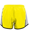 Girl Pulse Short POWER YELLOW/WHITE/BLACK Back