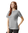 Heavyweight Cotton Unisex Tee ATHLETIC HEATHER (90C/10P) Side