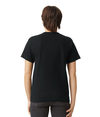 Heavyweight Cotton Unisex Tee BLACK Back