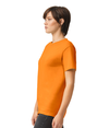 Heavyweight Cotton Unisex Tee ORANGE Side
