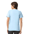 Heavyweight Cotton Unisex Tee POWDER BLUE Back
