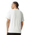 Heavyweight Cotton Unisex Tee WHITE Back