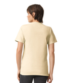 Heavyweight Cotton Unisex Tee CREAM Back