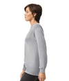 Heavyweight Cotton Long Sleeve ATHLETIC HEATHER (90C/10P) Side