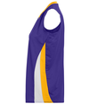 Girls Tornado Jersey PURPLE/GOLD/WHITE Side
