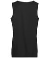 Ladies Reversible Wicking Tank BLACK/WHITE Back