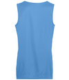 Youth Reversible Wicking Tank COLUMBIA BLUE/WHITE Back