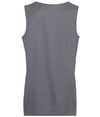 Reversible Wicking Tank GRAPHITE/WHITE Back