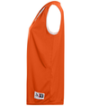 Youth Reversible Wicking Tank ORANGE/WHITE Side
