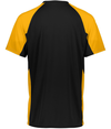 Youth Cutter Jersey BLACK/GOLD Back