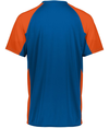 Cutter Jersey ROYAL/ORANGE Back