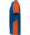Youth Cutter Jersey ROYAL/ORANGE Side